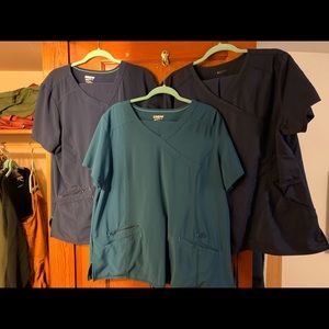 3 pair XL Scrubstar Performance scrubs